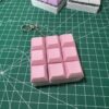 Custom 9-Key Mechanical Keyboard Keychain