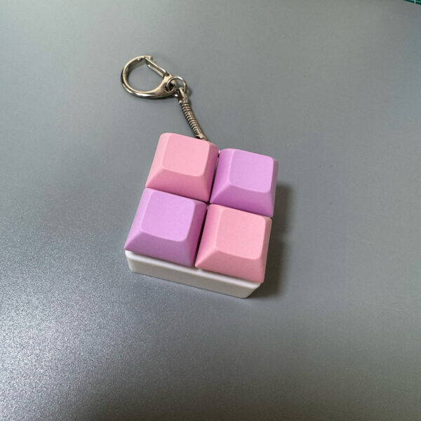 4 Key Mechanical Keyboard Keychain
