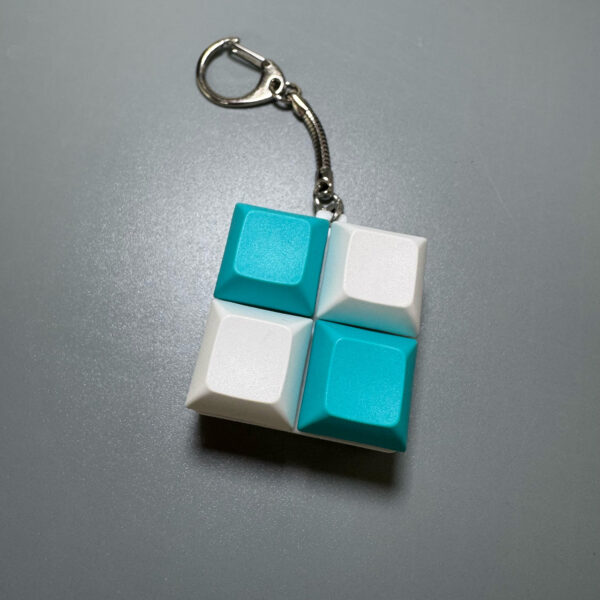 4 Key Mechanical Keyboard Keychain