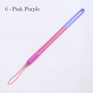 pink purple silicone strap