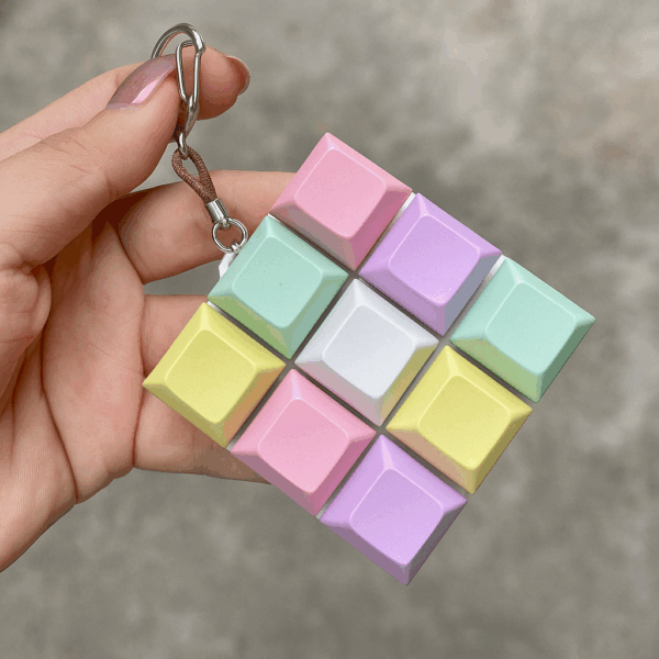 9 Key custom keyboard fidget colorful