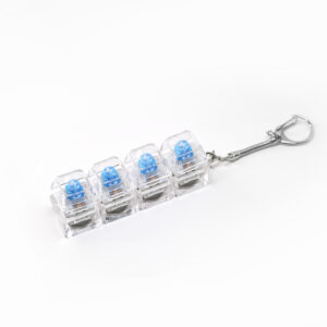 4 key keyboard fidget clicky no light
